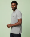 HiFlyers Men'S Solid Tshirts With Pocket Grey