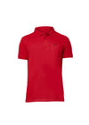 HiFlyers Men'S Solid Regular Fit Polo T-Shirt With Pocket -Red