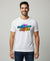 T.T. Men Holi Printed | Half Sleeves | Cotton Blended T-Shirts For Men | Regular Fit | White(Non-Returnable | Non-Exchangeable Item)