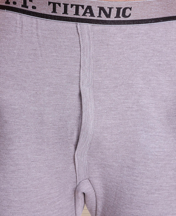 T.T. Mens Skin Slim FitSolid Titanic Thermal Trouser