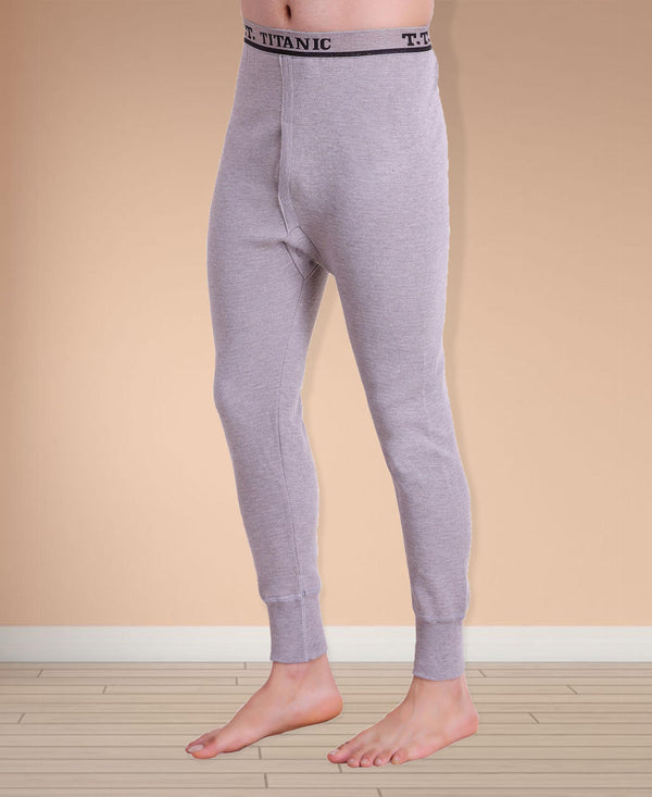 T.T. Mens Skin Slim FitSolid Titanic Thermal Trouser