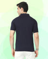 T.T. Men'S Solid Sinker Polo Tshirts With PocketNavy
