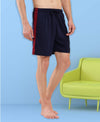 T.T. Men'S Poly Jersey Cut & Sew Short -Navy