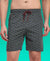 T.T. Men Regular Fit Cotton Polyster Printed Short With Zip Pocket Pack Of 1-Navy Geometric