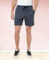 T.T. Men Cool Check Shorts Pack Of 1 Nvy