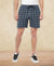 T.T. Men Cool Check Shorts Pack Of 1 Nvy