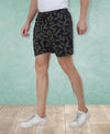 Tt Men'S Cotton Printed Bermuda / Shorts Navy Blue