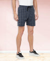 T.T. Men Cool Check Shorts Pack Of 1 Nvy