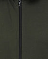 HiFlyers Mens Olive Regular Fit Solid Fleece Tracksuit