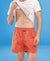 HiFlyers Men Regular Fit Printed Super Combed Cotton Woven Boxer Short Pack Of 1 Orange