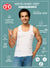 T.T. Men Desire Parker Vest (Pack Of 5)