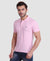 HiFlyers Men Pink Polo T-Shirt