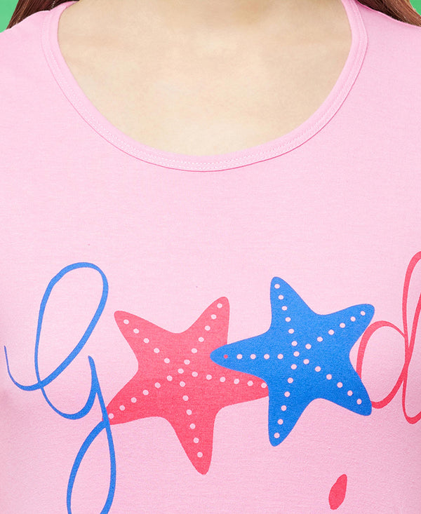 T.T. Women Pink Regular Printed Tunic