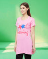 T.T. Women Pink Regular Printed Tunic