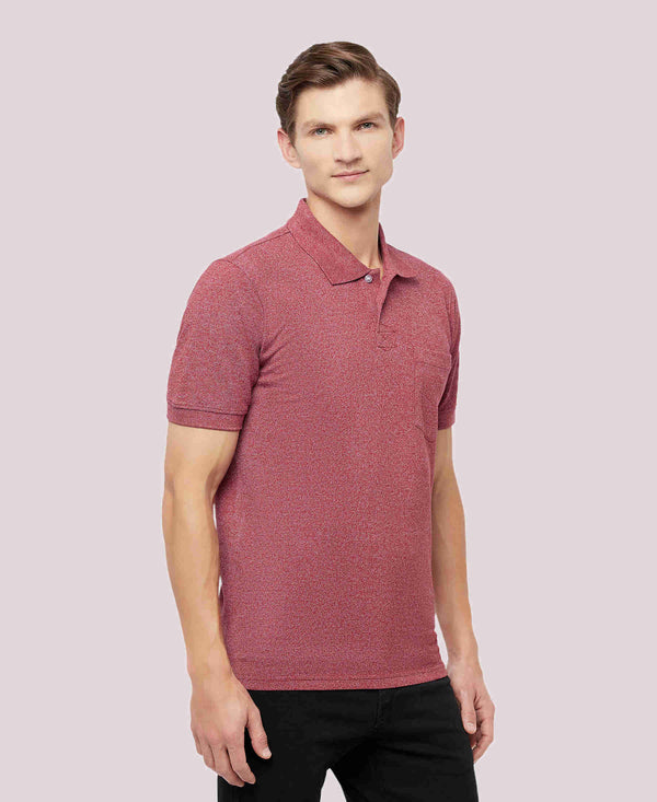 HiFlyers Men'S Grindle Tshirts With Pocket Red