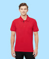 HiFlyers Men'S Solid Tshirts With Pocket Red