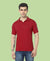 T.T. Men'S Solid Sinker Polo Tshirts With PocketRed
