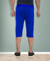 T.T. Men'S Poly Jersey Cut & Sew Three Fourth -Blue