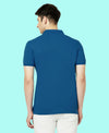 HiFlyers Men'S Solid Regular Fit Polo T-Shirt With Pocket -Royal Blue