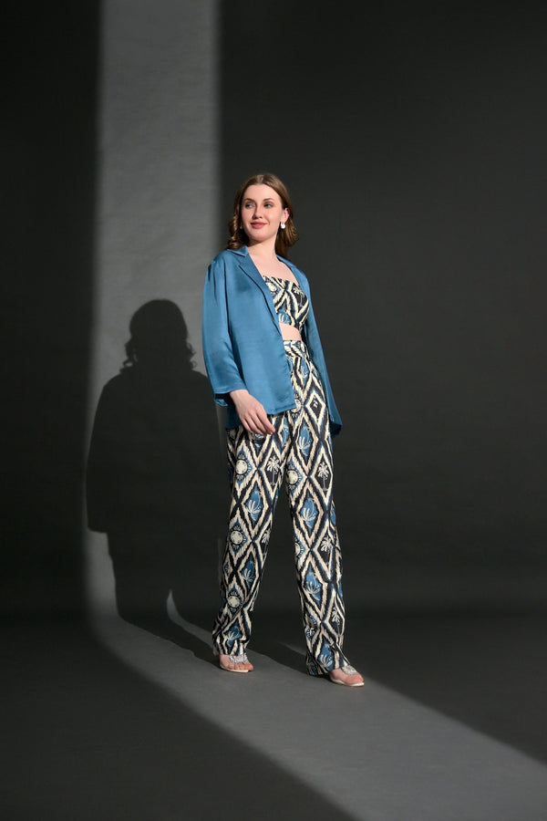 Viscose shirt 3 piece trouser