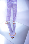Lilac waistcoat trouser
