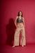 Cotton flex baggy pants