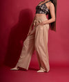 Cotton flex baggy pants