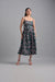 Muslin green floral