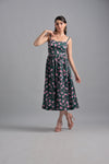 Muslin green floral