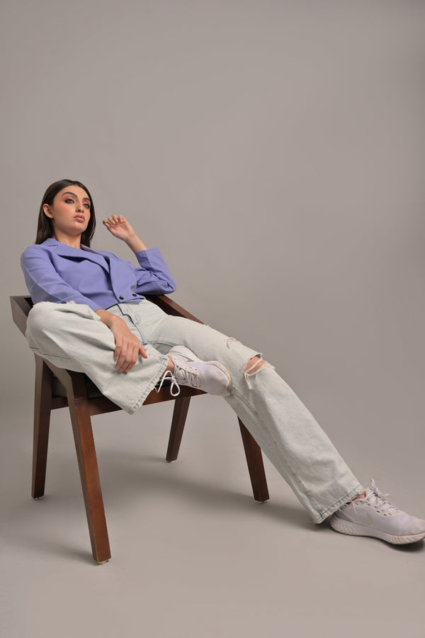 Garden Party Lilac Blazer (Top Only)