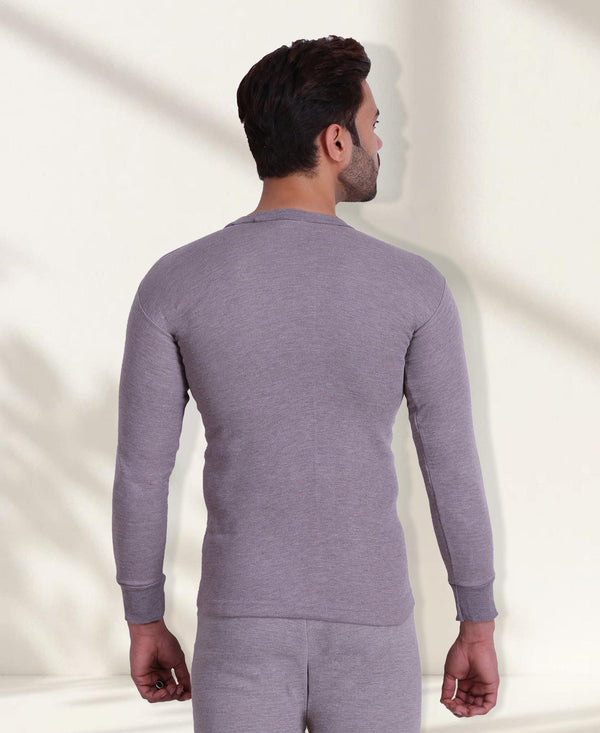 T.T. Mens Skin Slim FitSolid Titanic Thermal Top