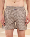 HiFlyers Men Regular Fit Printed Super Combed Cotton Woven Boxer Short Pack Of 1 Skin