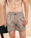 HiFlyers Men Regular Fit Printed Super Combed Cotton Woven Boxer Short Pack Of 1 Skin