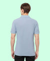 HiFlyers Men'S Grindle Tshirts With Pocket Sky Blue