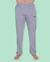 HiFlyers Mens Grey Comfort FitSolid Trackpant
