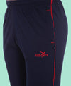 HiFlyers Mens Navy Comfort FitSolid Trackpant
