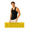 T.T. Mens Black Derby Vest (Pack Of 2)