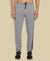T.T. Cool Men Grey Side Striped Detail Cotton Track Pants