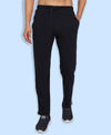 T.T. Cool Men Navy Side Striped Detail Cotton Track Pants
