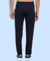 T.T. Cool Men Navy Side Striped Detail Cotton Track Pants