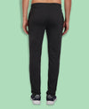 T.T. Cool Men Anthra Melange Side Striped Detail Cotton Track Pants