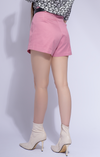 Garden Party Pink Cotton Shorts