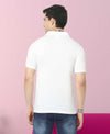 T.T. Men'S Solid Sinker Polo Tshirts With PocketWhite