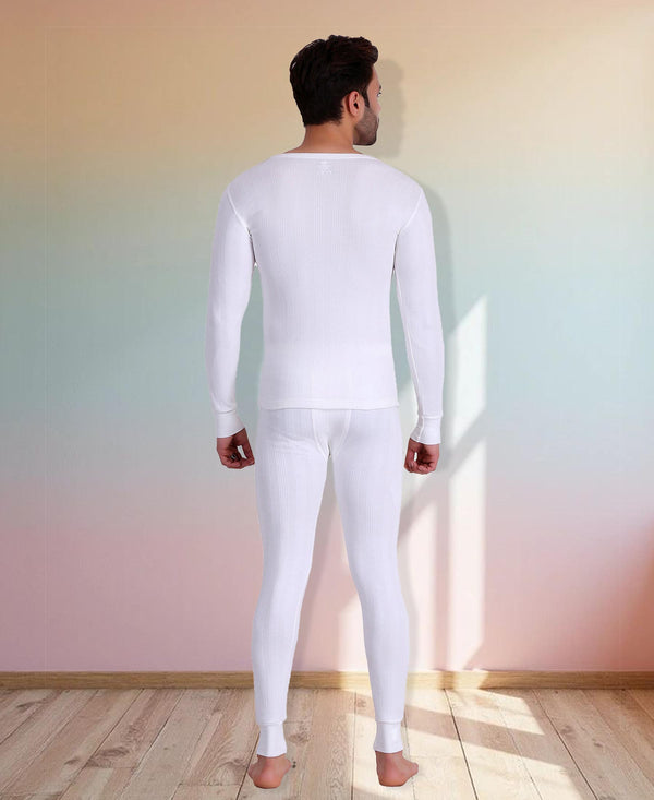 T.T. Men Hotpot Elite Thermal Set- White