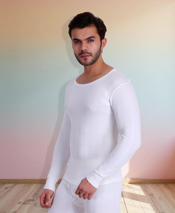 T.T. Men Hotpot Elite Thermal Set- White