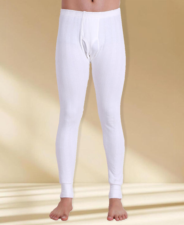 T.T. Men Hotpot Elite Pyjama Thermal - White