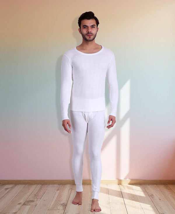 T.T. Men Hotpot Elite Thermal Set- White