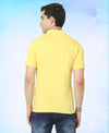 T.T. Men'S Solid Sinker Polo Tshirts With PocketYellow