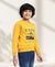 HiFlyers Boys Regular Fit | Premium Cotton Fleece |Full Sleeves|Round Neck|Trendy Winter Wear| Sweatshirts For Boys And Girls -Yellow