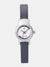 Quartz Analog Black Dial leather Strap Watch for Girls